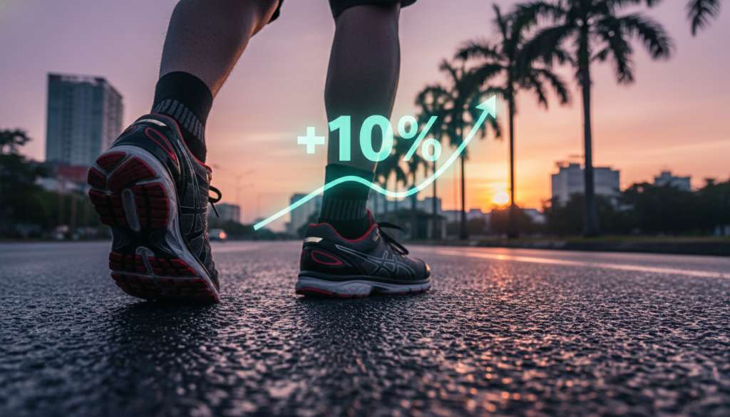 Tăng Quãng Đường Chạy Thế Nào Cho An Toàn? Quy Tắc 10%